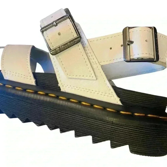 Dr. Martens Voss II White Sandals Size 9 - Picture 10 of 12